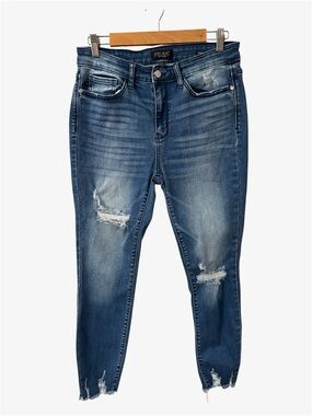 Judy Blue Skinny Ripped Distressed Jeans Size 11/30